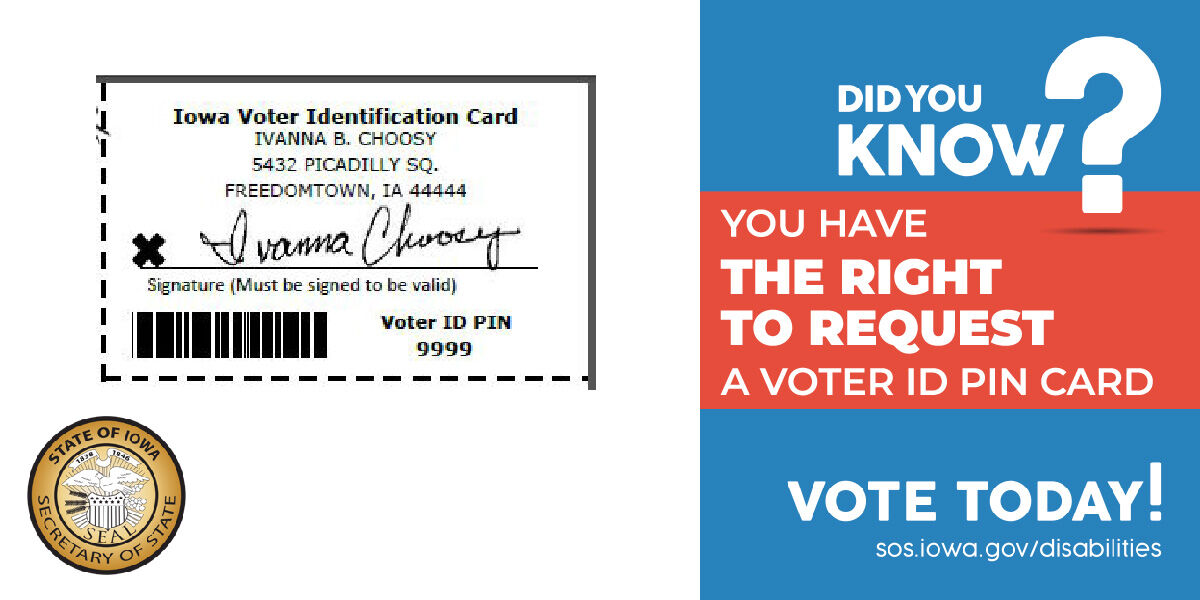 Voter PIN Card